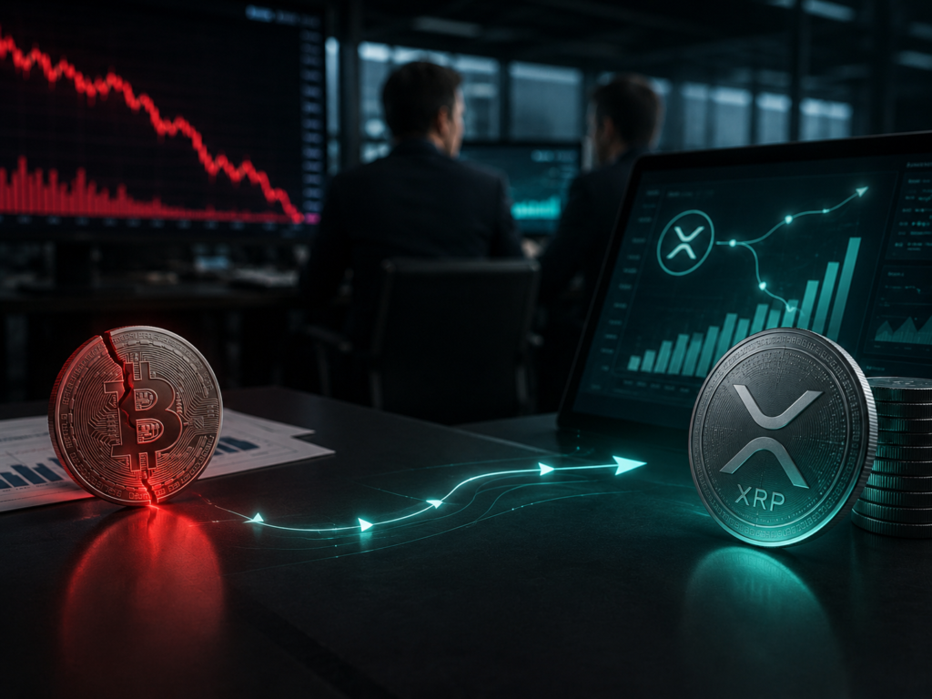 XRP Defiant Amid Bitcoin Collapse as a Massive Institutional Migration Quietly Shifts Billions into Ripple XRP Defiant Amid Bitcoin